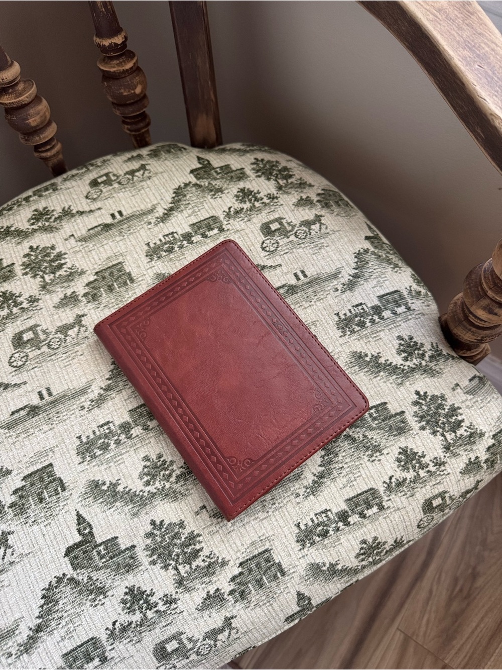 kindle paperwhite 11th generation brown faux leather case